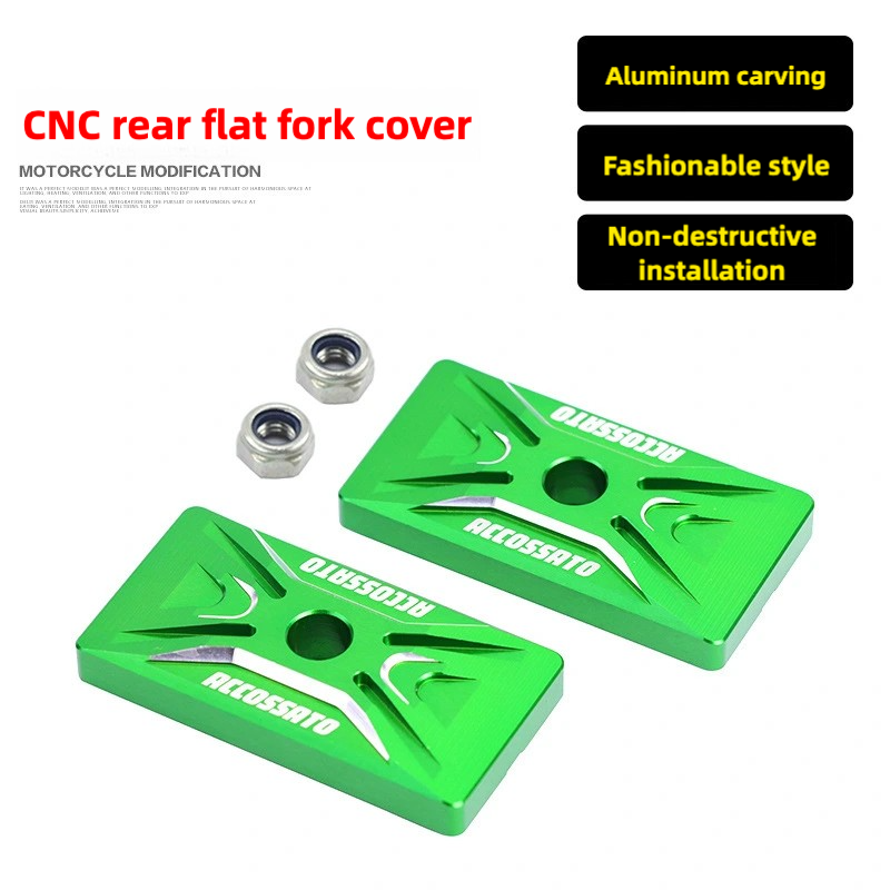 Snapback Hat Flat - อุปกรณ์เสริมรถจักรยานยนต์ปรับโซ่ CNC ด้านหลัง Swingarm End Caps