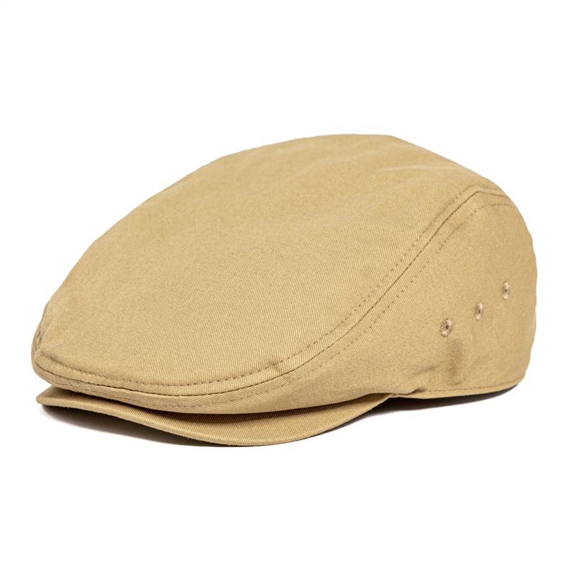 Dad Hat Cotton - JANGOUL ฤดูร้อน Airhole หมวกแบนผู้ชายผ้าฝ้ายหมวก Newsboy หมวก