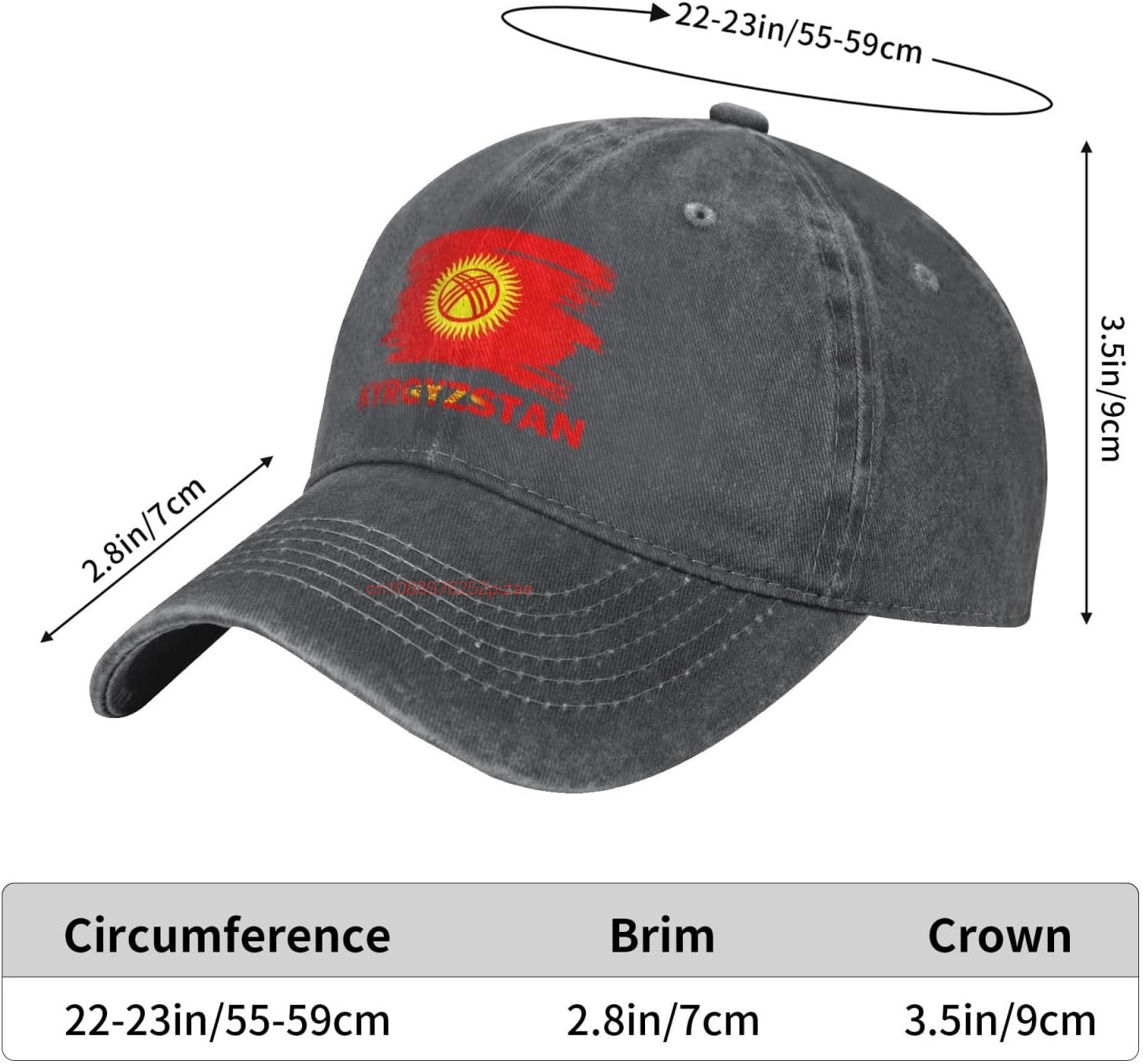 หมวกเบสบอลยีนส์สไตล์วินเทจลายธ - Dad Hat Cotton บทวิจารณ์และราคา