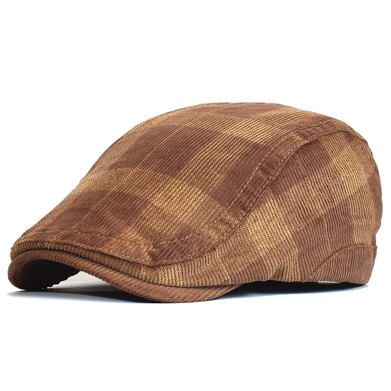 ฤดูหนาว Vintage ลายสก๊อตหนา Be - Dad Hat Cotton บทวิจารณ์และราคา