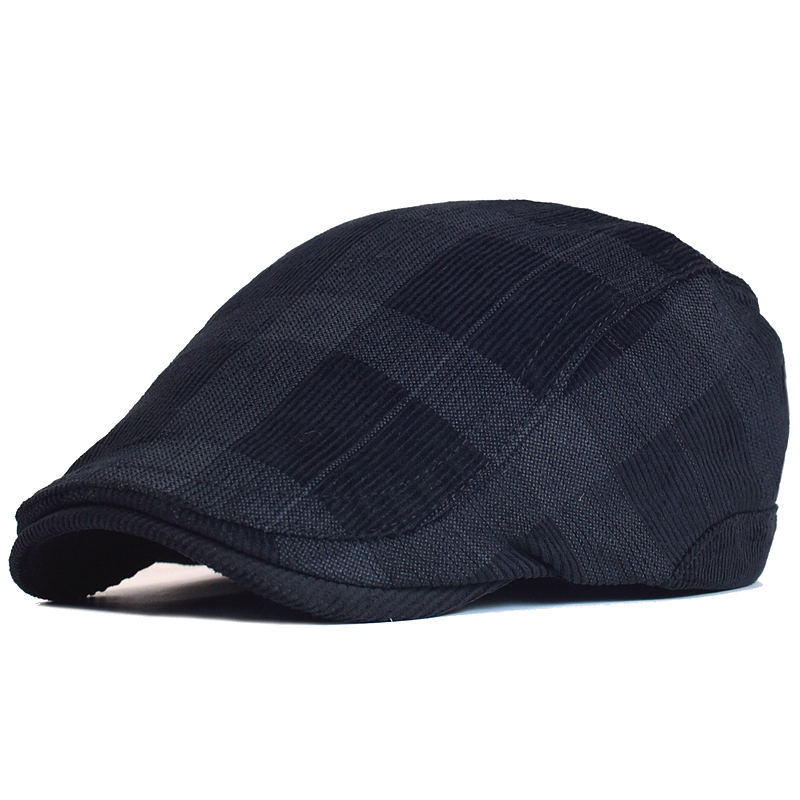 ฤดูหนาว Vintage ลายสก๊อตหนา Be - Dad Hat Cotton บทวิจารณ์และราคา