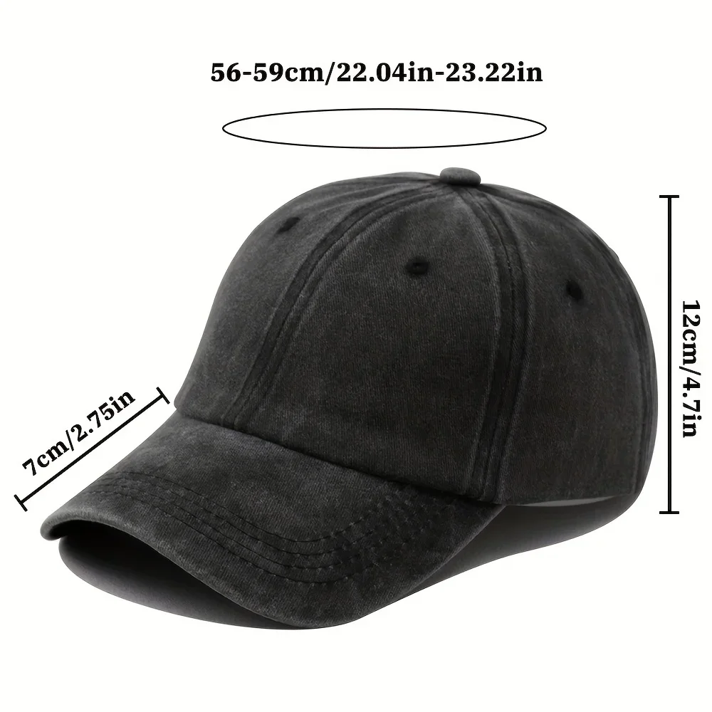หมวกเบสบอลวินเทจแบบยูนิเซ็กส์  - Baseball Cap Structured บทวิจารณ์และราคา