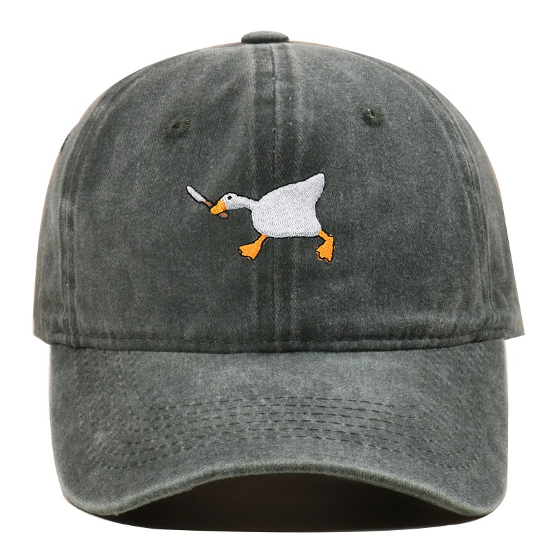 หมวกเบสบอลปักลายการ์ตูนตลกขบขั - Dad Hat Cotton บทวิจารณ์และราคา