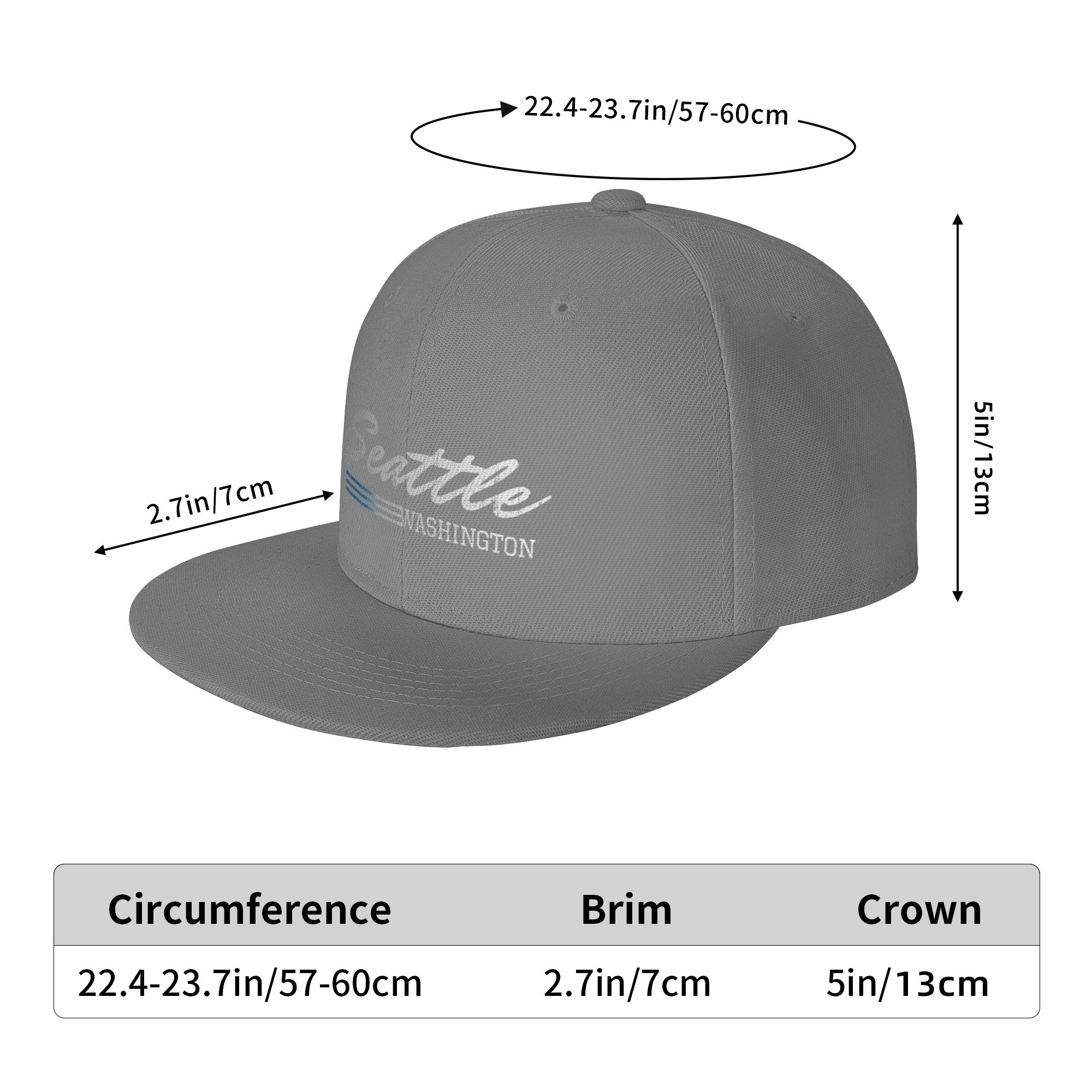 หมวกแก๊ปแฟชั่นซีแอตเทิล วอชิงต - Baseball Cap Structured บทวิจารณ์และราคา