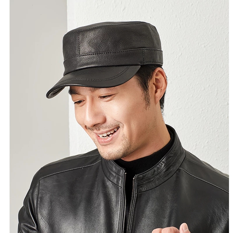 ใหม่ 2026 ผู้ชายหนังแท้หมวกเบส - Baseball Cap Structured บทวิจารณ์และราคา