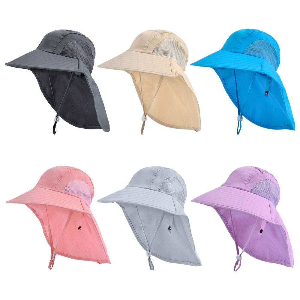 หมวกกันแดดเด็กชายเด็กหญิง หมวก - Sun Hat Wide Brim บทวิจารณ์และราคา