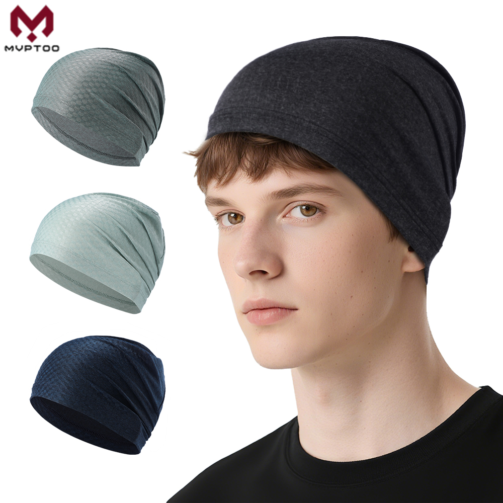 หมวกคลุมศีรษะแห้งเร็ว ระบายอาก - Skull Cap Helmet Liner บทวิจารณ์และราคา