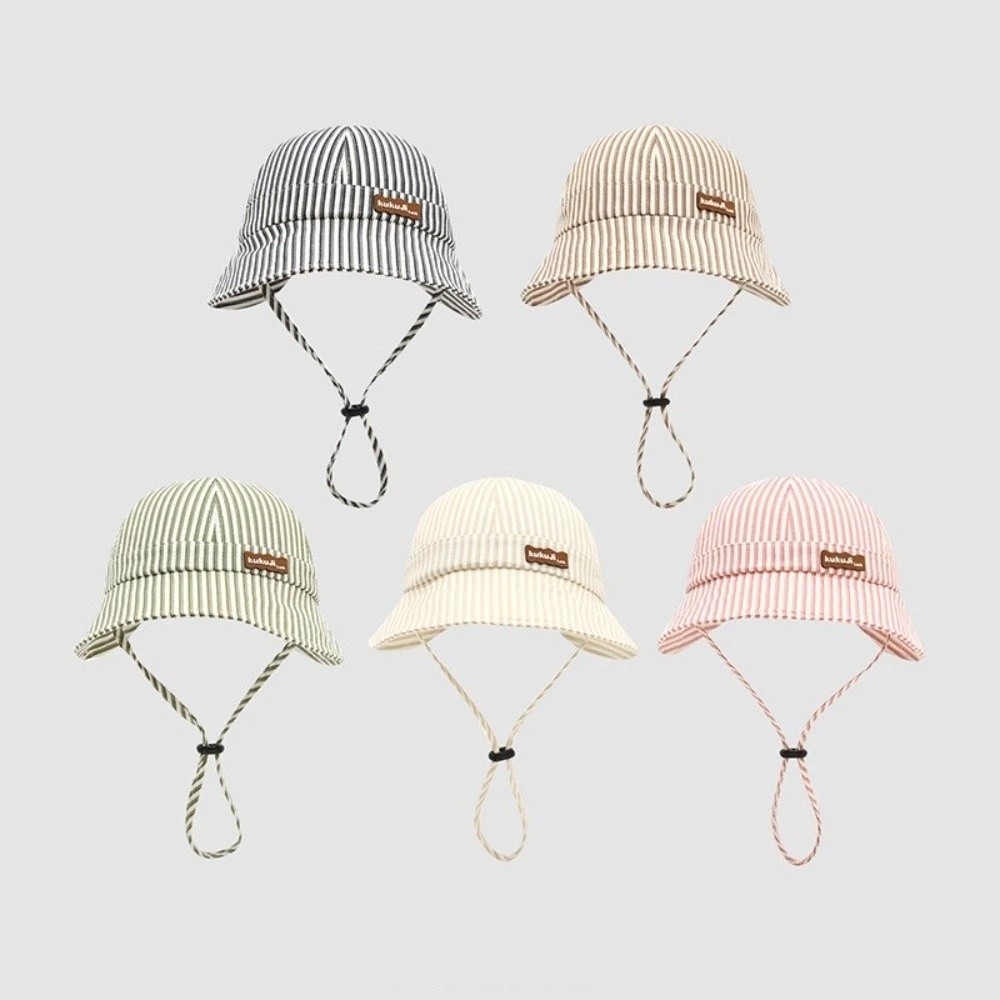หมวกบักเก็ตเด็ก ลายทางใหม่ ปรั - Sun Hat Wide Brim บทวิจารณ์และราคา