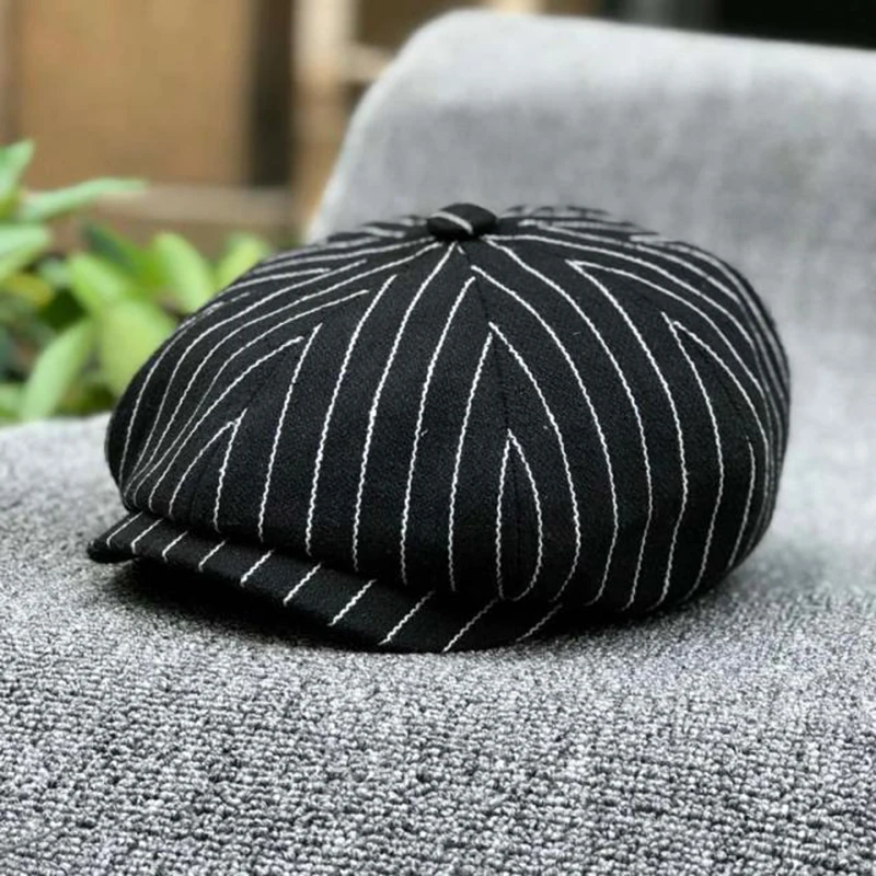 หมวกทรงนิวส์บอย ผ้าฝ้ายลายทาง  - Dad Hat Cotton บทวิจารณ์และราคา