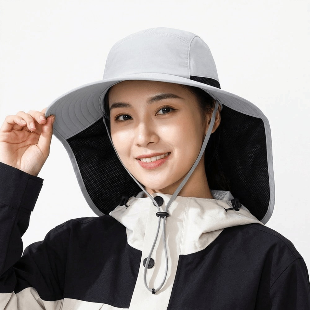 หมวกกันแดดปีกกว้าง หมวกกันแดดก - Sun Hat Wide Brim บทวิจารณ์และราคา