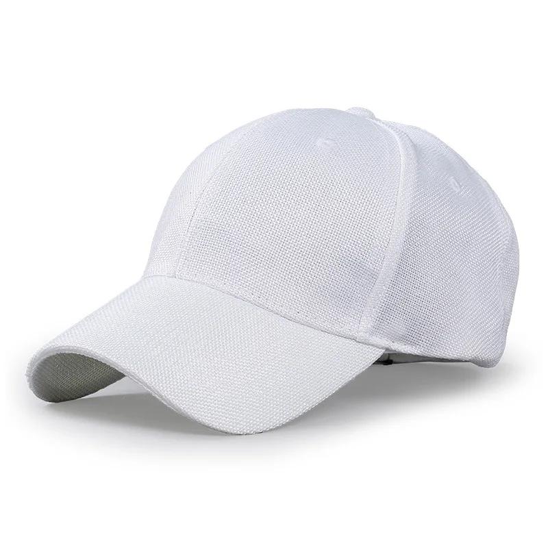 หมวกเบสบอลผ้าลินินเทียมขนาดใหญ - Baseball Cap Structured บทวิจารณ์และราคา